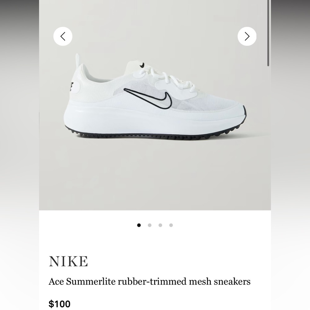 Nike Ace Summerlite rubber-trimmed mesh sneakers